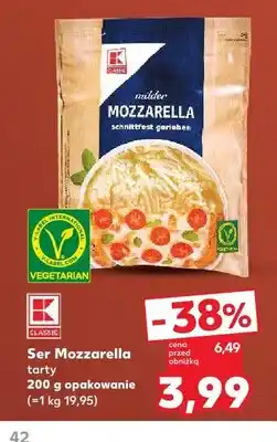 Kaufland Ser Mozzarella tarty K-Classic oferta