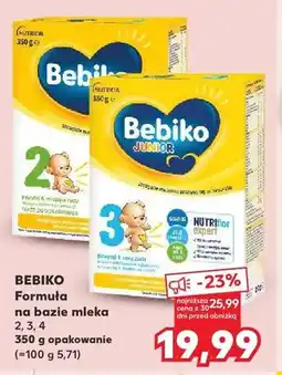 Kaufland Formuła na bazie mleka Bebiko 2 oferta