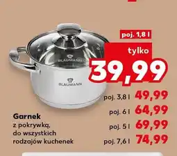 Kaufland Garnek z pokrywką Blaumann oferta