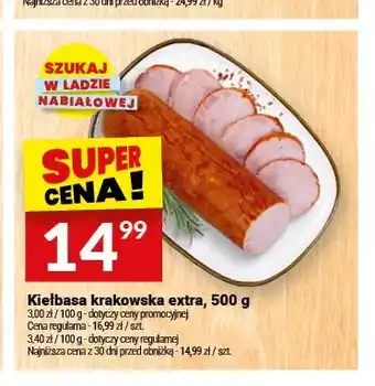 Twój Market Kiełbasa krakowska extra Białecki Wędzarnia oferta