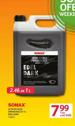 Selgros Płyn do spryskiwaczy Sonax oferta