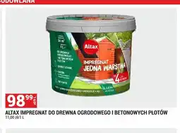 Merkury Market Impregnat do drewna ogrodowego i betonowych płotów Altax oferta