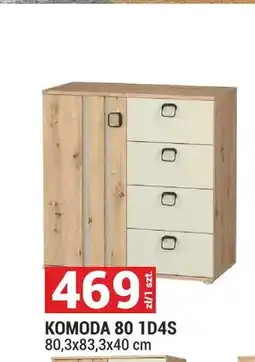Merkury Market Komoda 80 1D4S Camari oferta