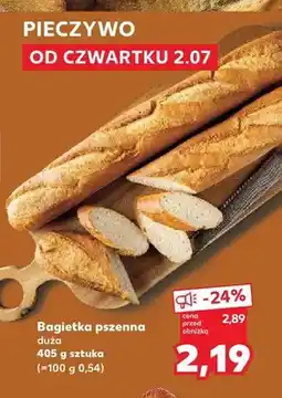 Kaufland Bagietka pszenna duża oferta