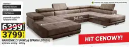 Merkury Market Narożnik z funkcją spania Lotus U oferta