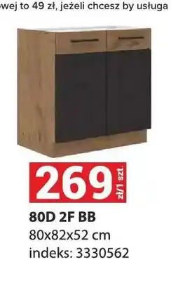 Merkury Market Szafka kuchenna 80D 2F BB oferta