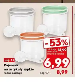 Kaufland Pojemnik na artykuły sypkie oferta