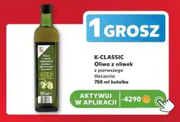 Kaufland Oliwa z oliwek K-Classic z pierwszego tłoczenia oferta