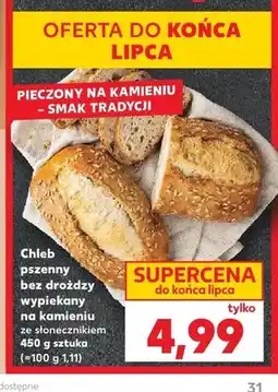 Kaufland Chleb pszenny bez drożdży ze słonecznikiem oferta
