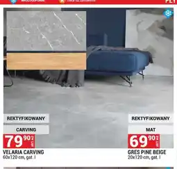 Merkury Market Gres Velaria Carving rektyfikowany oferta