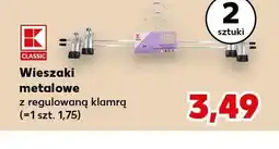 Kaufland Wieszaki metalowe K-Classic 2-pak oferta