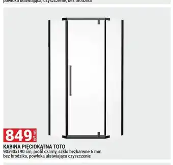Merkury Market Kabina pięciokątna Toto oferta