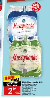Twój Market Woda gazowana Muszynianka 6-pak oferta