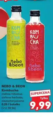 Kaufland Kombucha Nebo & Beon Sencha Malina Hibiskus oferta