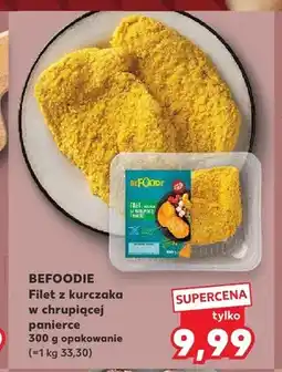 Kaufland Filet z kurczaka w chrupiącej panierce Befoodie oferta