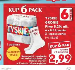 Kaufland Piwo Tyskie Gronie 6-pak oferta