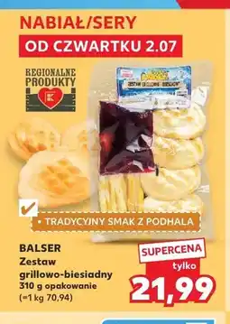 Kaufland Ser wędzony Zestaw grillowo-biesiadny Balser oferta