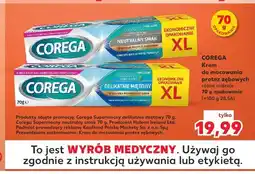 Kaufland Krem do mocowania protez zębowych Corega Neutralny Smak XL oferta