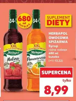 Kaufland Syrop Herbapol Owocowa Spiżarnia Malina oferta
