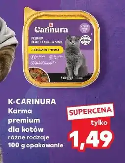 Kaufland Karma dla kotów mokra K-Carinura Premium Ragout oferta