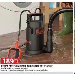 Merkury Market Pompa zanurzeniowa Black+Decker BXUP250PCE oferta