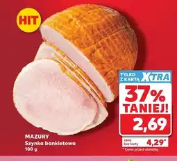 Kaufland Szynka bankietowa Mazury oferta
