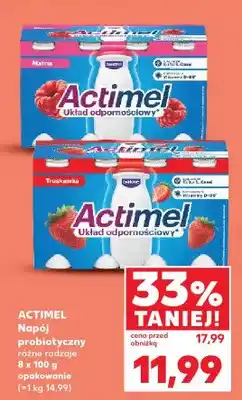 Kaufland Napój probiotyczny Actimel 8-pak oferta