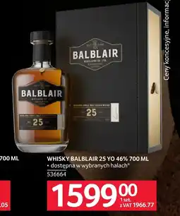 Selgros Whisky Balblair oferta