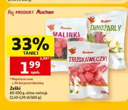 Auchan Żelki Malinki Auchan oferta