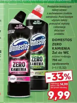 Kaufland Żel do WC Domestos Zero Kamienia oferta
