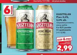 Kaufland Piwo Kasztelan Niepasteryzowane 6-pak oferta