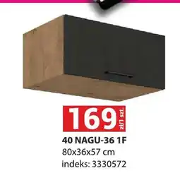 Merkury Market Szafka kuchenna Vigo Grafit 40 NAGU-36 1F oferta