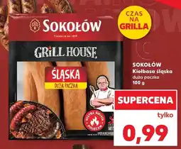 Kaufland Kiełbasa śląska Sokołów Grill House oferta