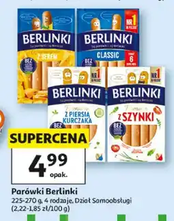 Auchan Parówki Berlinki Classic oferta
