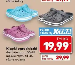Kaufland Klapki ogrodniczki damskie oferta