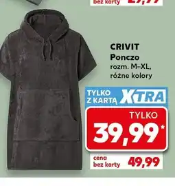 Kaufland Ponczo Crivit oferta