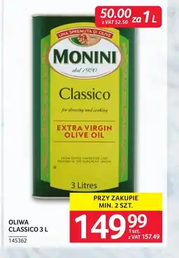 Selgros Oliwa z oliwek Monini oferta