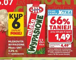 Kaufland Mleko UHT 3,2% Mlekovita Wypasione oferta