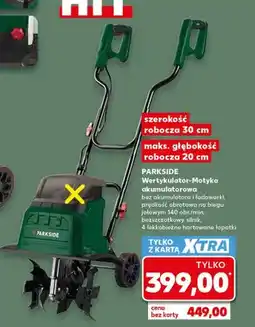 Kaufland Wertykulator-Motyka akumulatorowa Parkside oferta