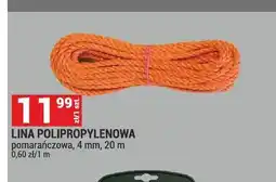 Merkury Market Lina polipropylenowa pomarańczowa 4 mm oferta