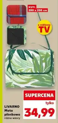 Kaufland Mata piknikowa Livarno oferta