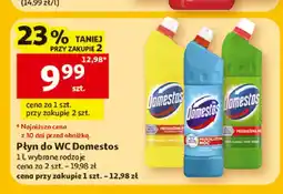 Auchan Płyn do WC Domestos Citrus Fresh oferta