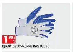 Merkury Market Rękawice ochronne RWE Blue L oferta