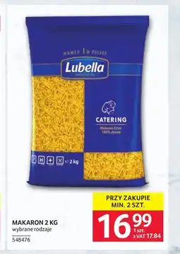 Selgros Makaron Lubella oferta