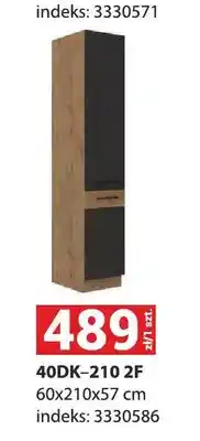 Merkury Market Szafka kuchenna Vigo Grafit 40DK-210 2F oferta