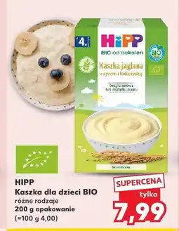 Kaufland Kaszka jaglana z ryżem i kukurydzą BIO HiPP oferta