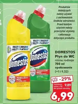 Kaufland Płyn do WC Domestos oferta