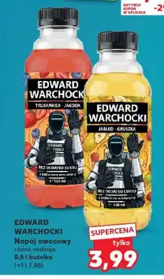 Kaufland Napój owocowy Edward Warchocki Truskawka-Jagoda oferta