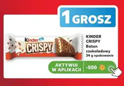 Kaufland Baton czekoladowy Kinder Crispy oferta