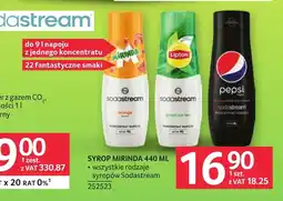 Selgros Syrop Sodastream oferta
